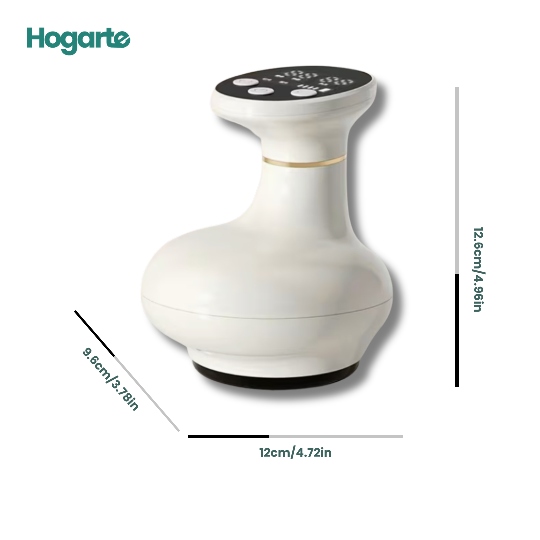 Masajeador Corporal Gua Sha Eléctrico con Vacío y Calor – Vacumterapia Portátil Recargable