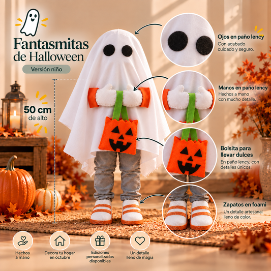 👻 Fantasmitas de Halloween