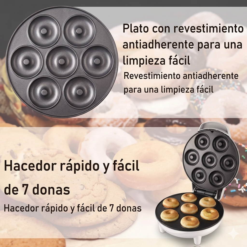 Máquina para mini donas
