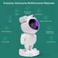 Astronauta Proyector Galaxia con Parlant