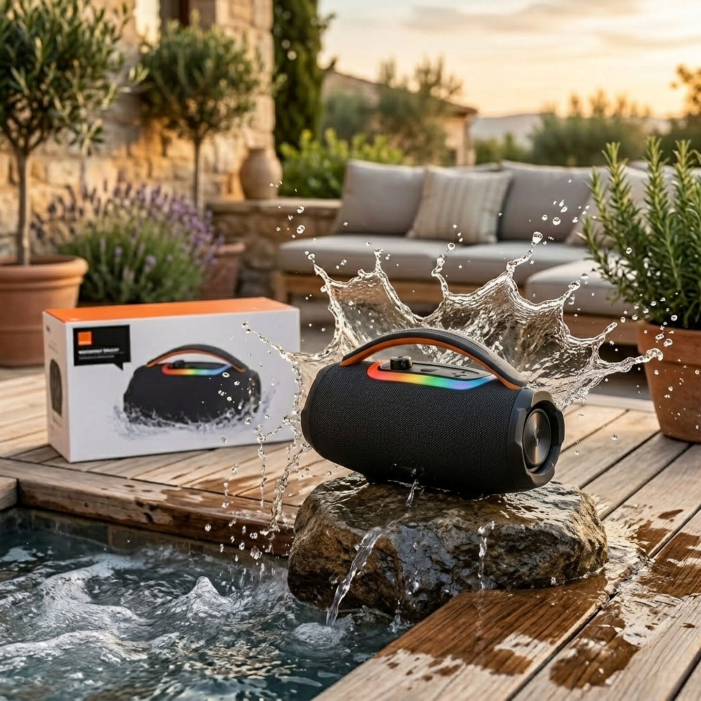 Parlante Bluetooth Resistente al Agua