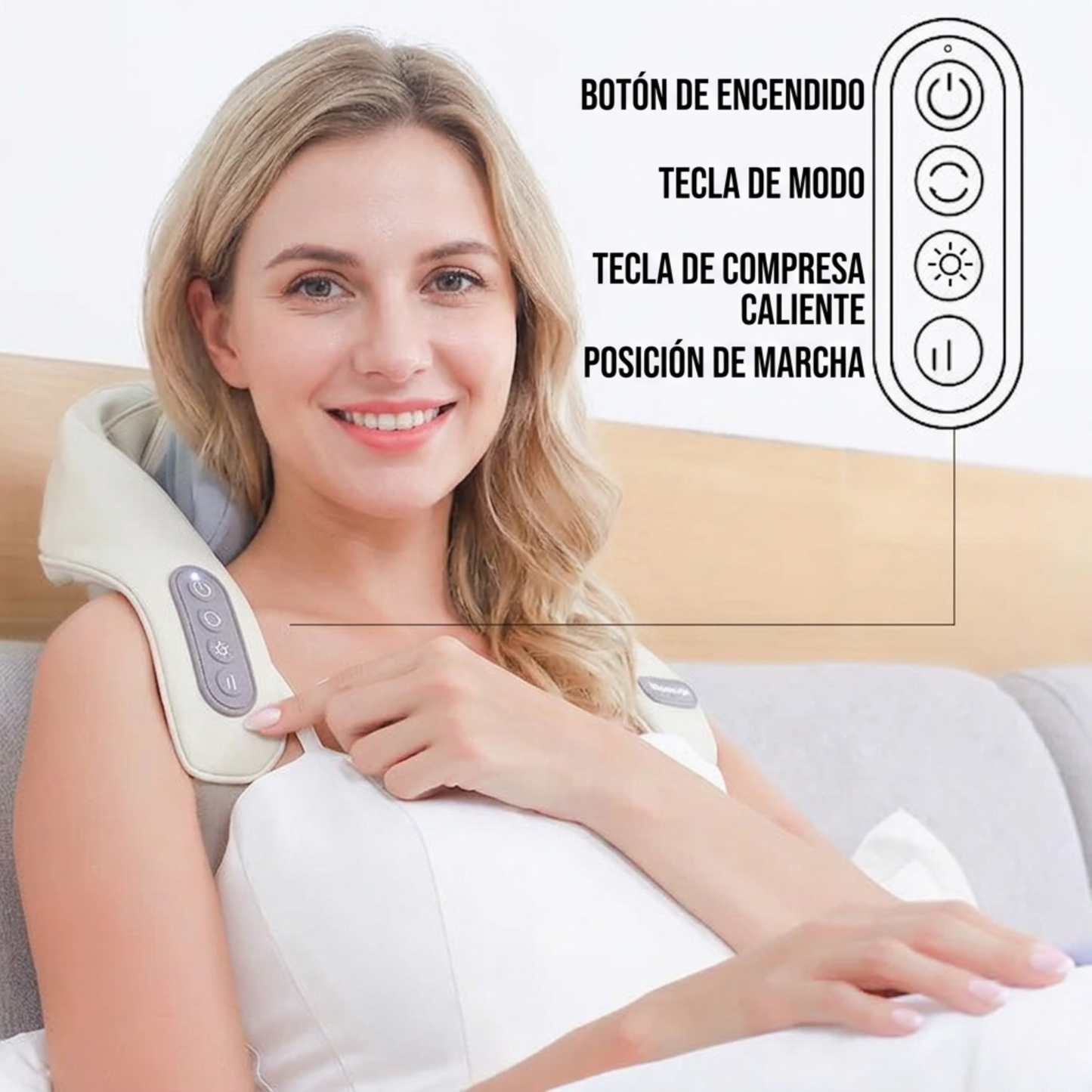 Masajeador multiusos
