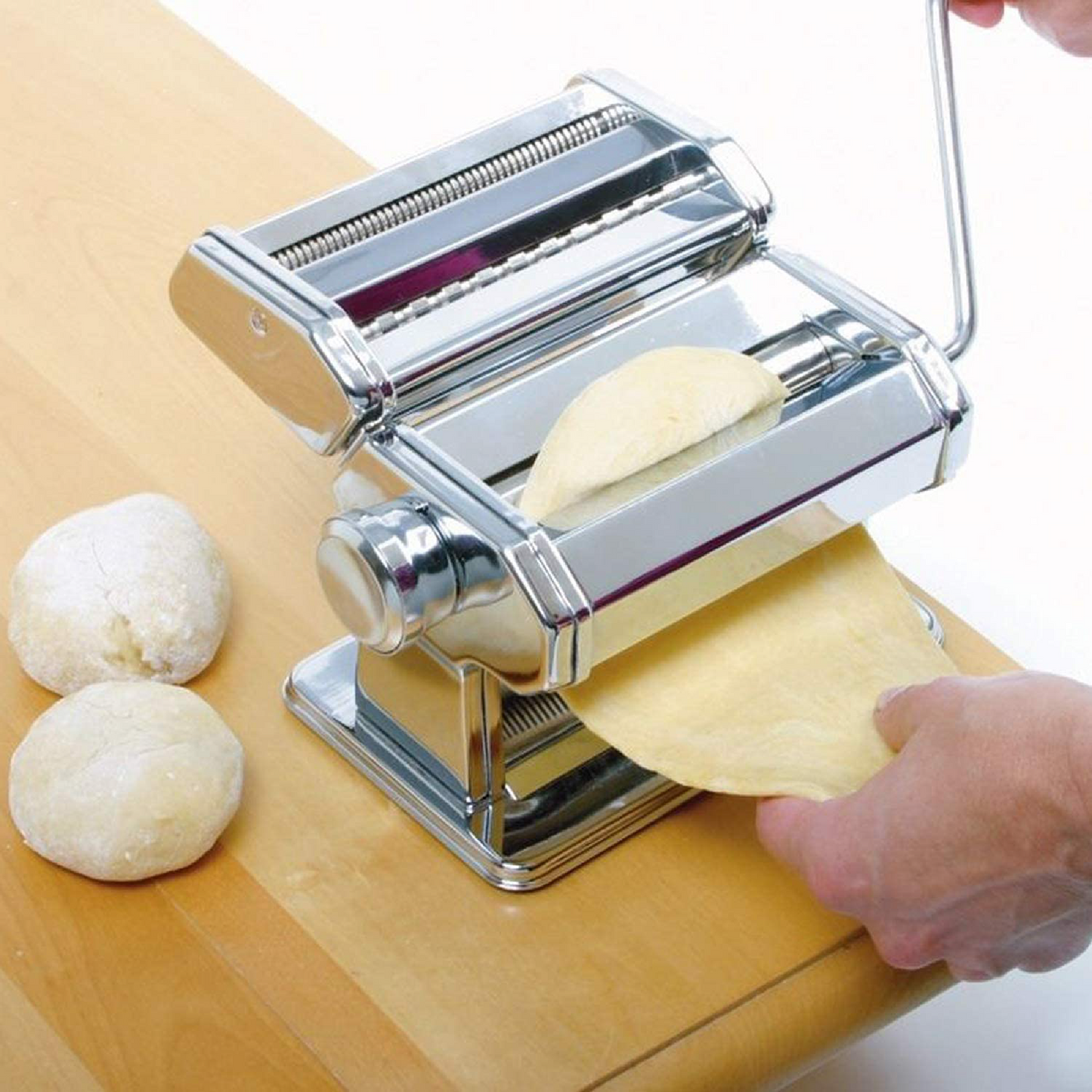 Kit italiano tabla de quesos Bambú mármol + Maquina para hacer Pasta