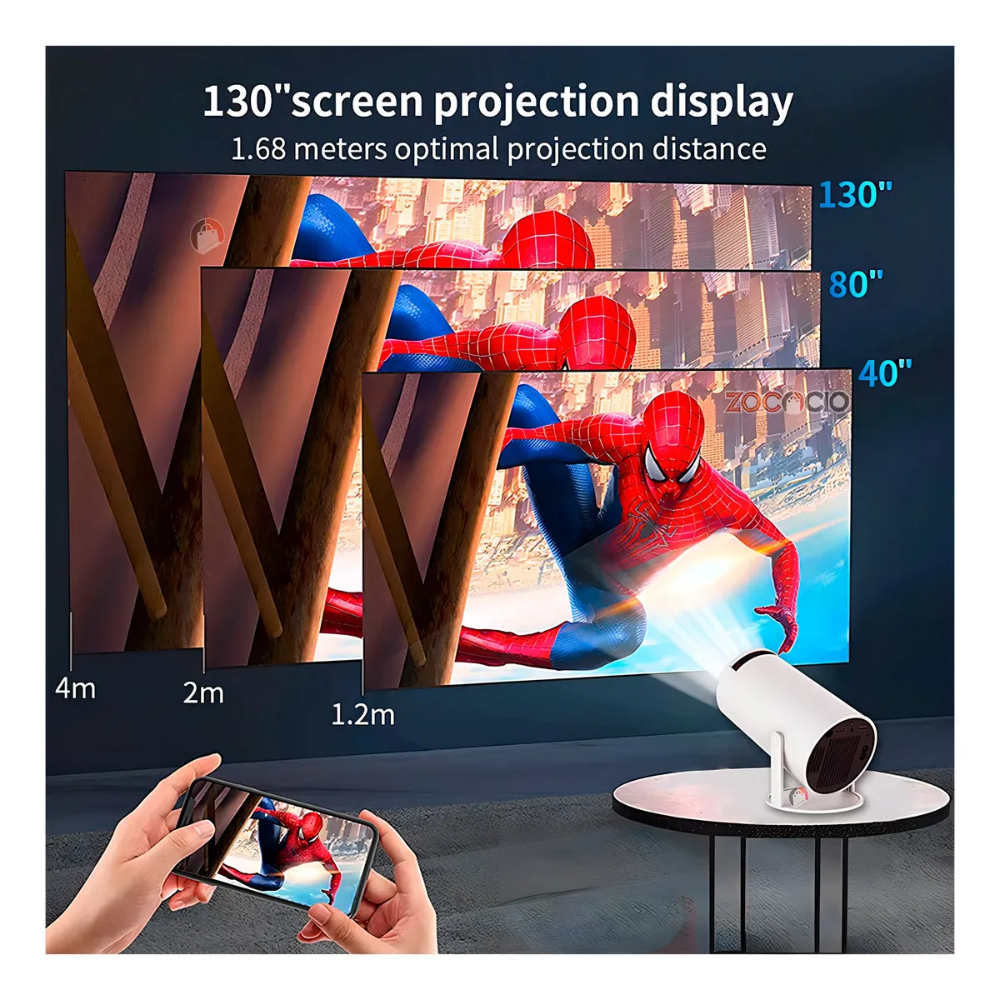 Proyector Smart Para Cine HY300